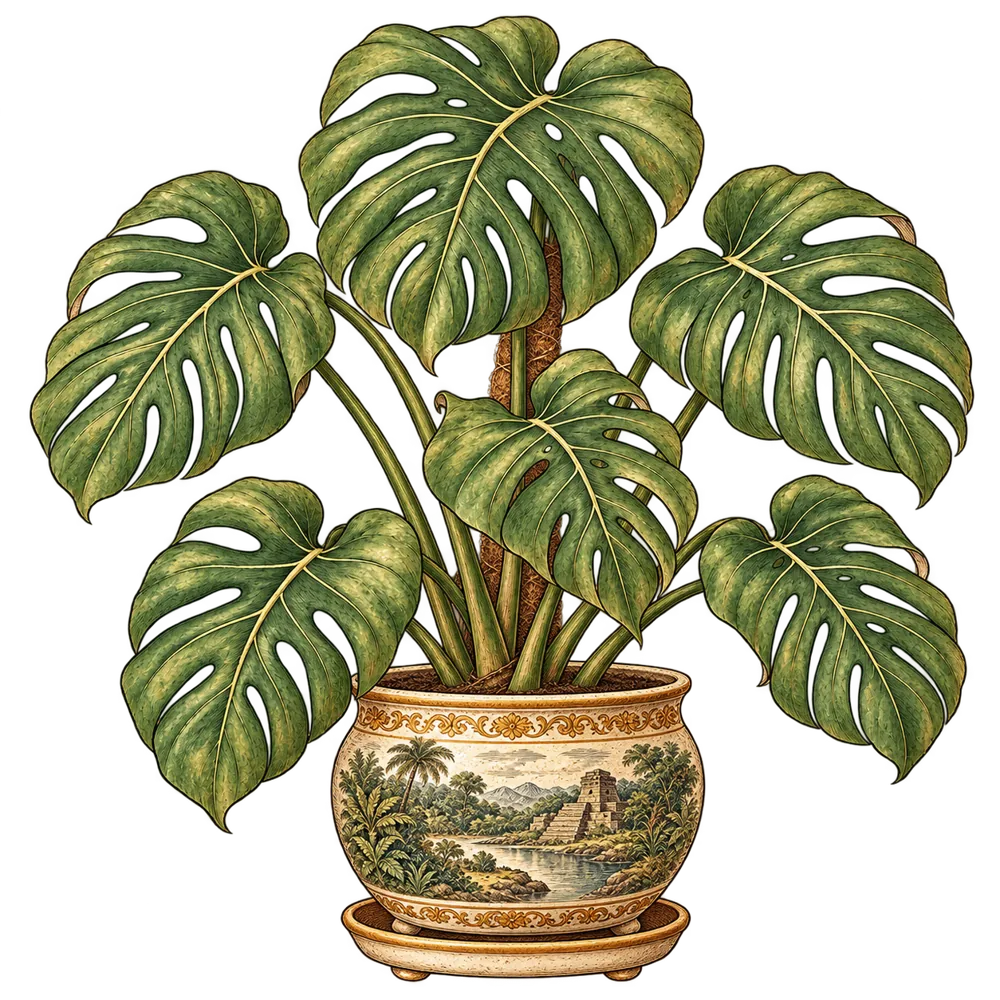 Monstera dziurawa