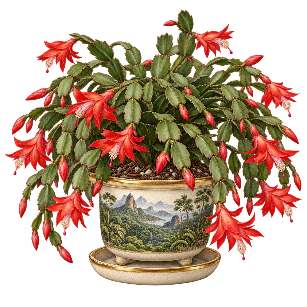 Szlumbergera czerwona